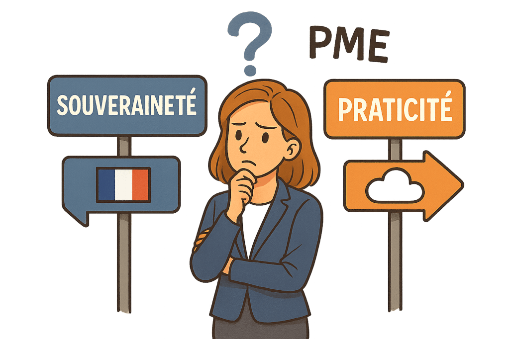 Tableau comparatif des LLM gratuits pour les PME françaises : entre souveraineté et praticité
