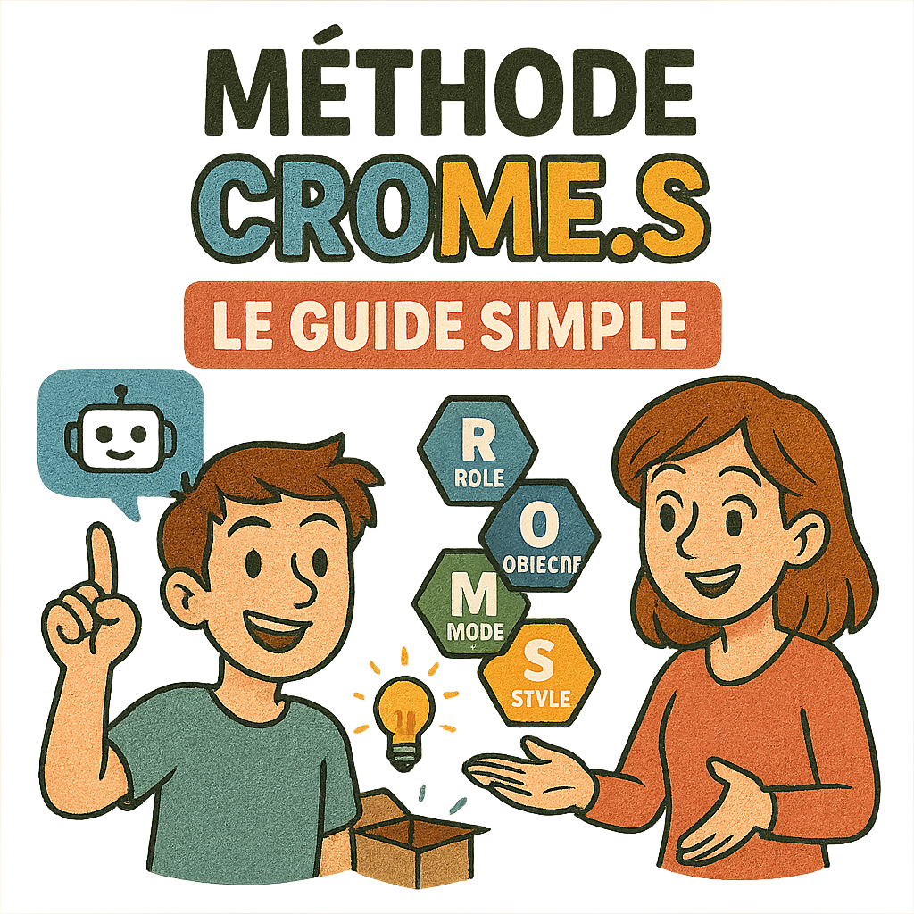 Méthode CROME.S : Le guide simple pour créer des prompts efficaces avec ...
