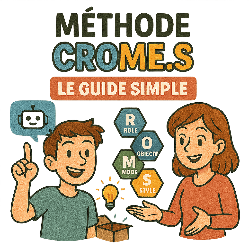 Méthode CROME.S : Le guide simple pour créer des prompts efficaces avec l’IA