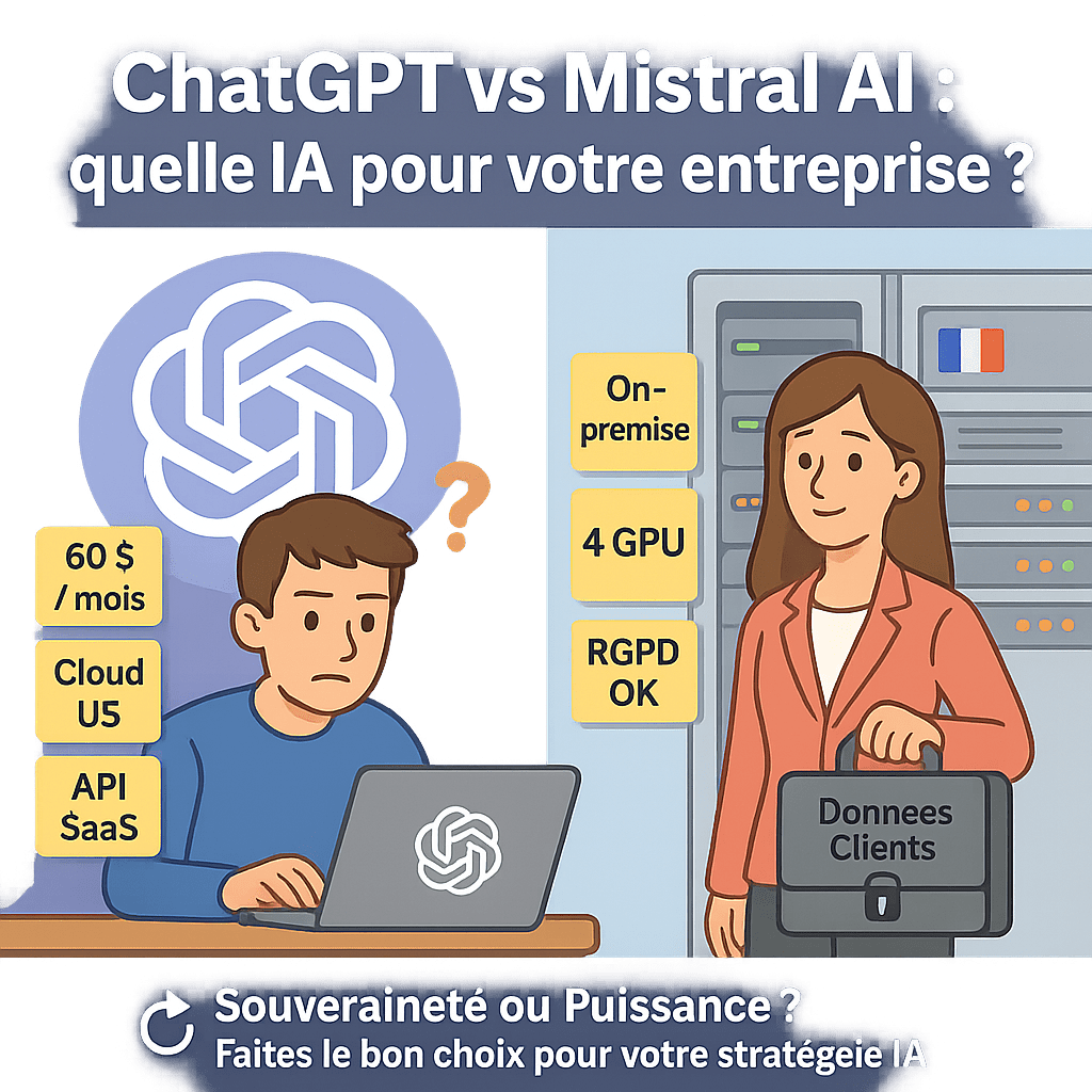 ChatGPT d’OpenAI vs Le Chat de Mistral AI
